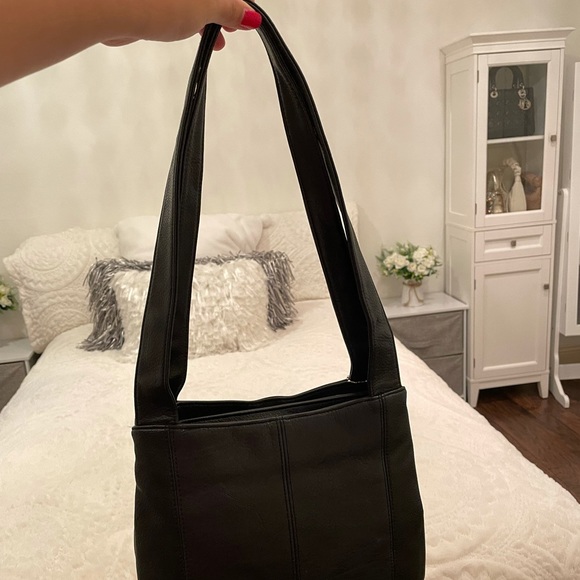 Genuine Leather Shoulder Bag - Picture 2 of 11